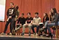 Ragazzi sul palco